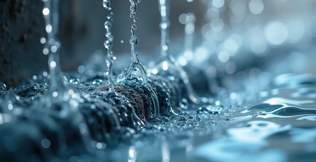 Système de filtration d'eau de pluie avec filtres et lampe UV